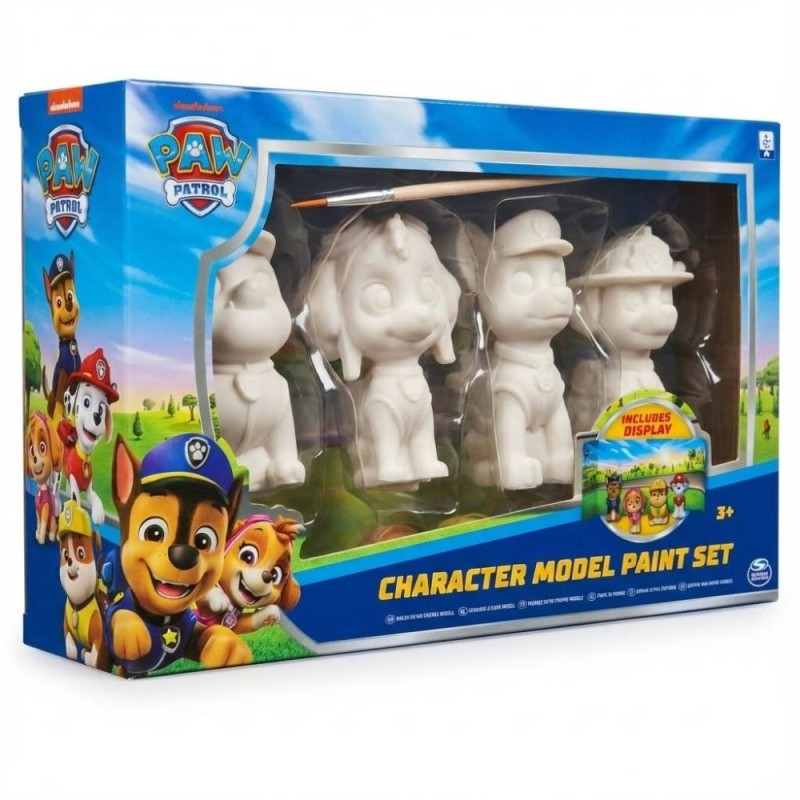 Set Pinta tus Figuras Paw Patrol – Pack 