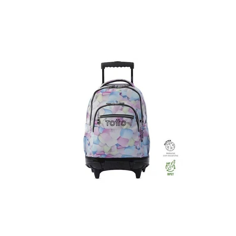 Mochila carro Renglones Glitter - Spong