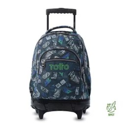 Mochila carro Renglones - Button
