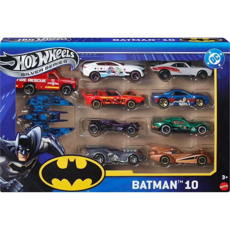 Hot Wheels Batman - Pack 10 coches