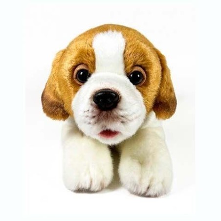 Peluche Beagle Tumbado 25cm.