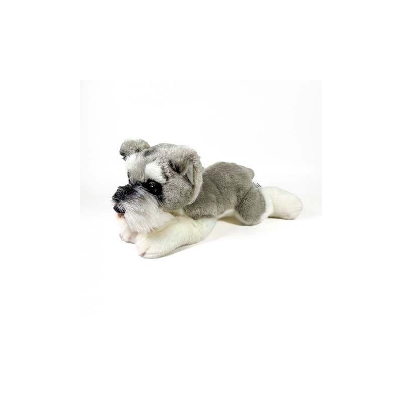 Peluche Schnauzer Tumbado 25cm.