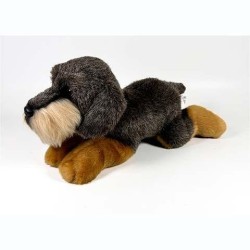 Peluche Dachshund Tumbado 25cm. 2