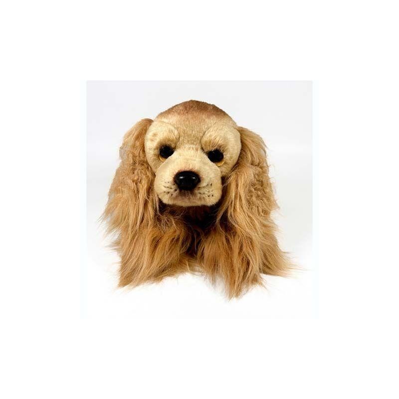 Peluche Cocker Spaniel Tumbado 25cm.