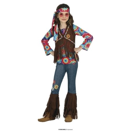 DISFRAZ HIPPIE NIÑA 10-12 Años