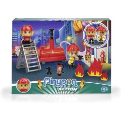 PINYPON ACTION. BOMBA DE AGUA Y 2 BOMBER