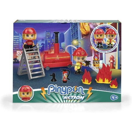PINYPON ACTION. BOMBA DE AGUA Y 2 BOMBER