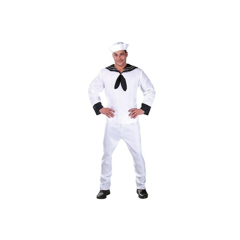 DISFRAZ MARINERO BLANCO 52-54 (L)