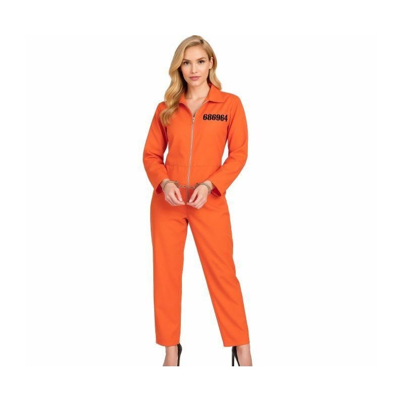 DISFRAZ CONVICT, ADULTA, 36 – 38 (S)