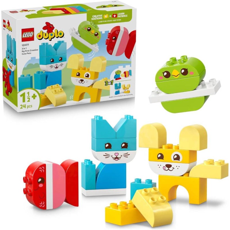 Simpáticas Mascotas Creativas 3
en1 LEGO