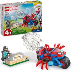 Spidey en su Moto vs. Rino