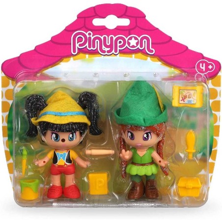 PINYPON CUENTOS 2 FIGURAS - PINOCHO Y PE
