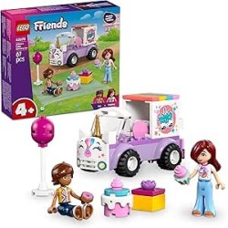 Coche-Unicornio de Reparto de Pasteles L