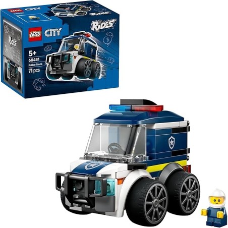 Vehículos: Furgoneta de Policía LEGO 604