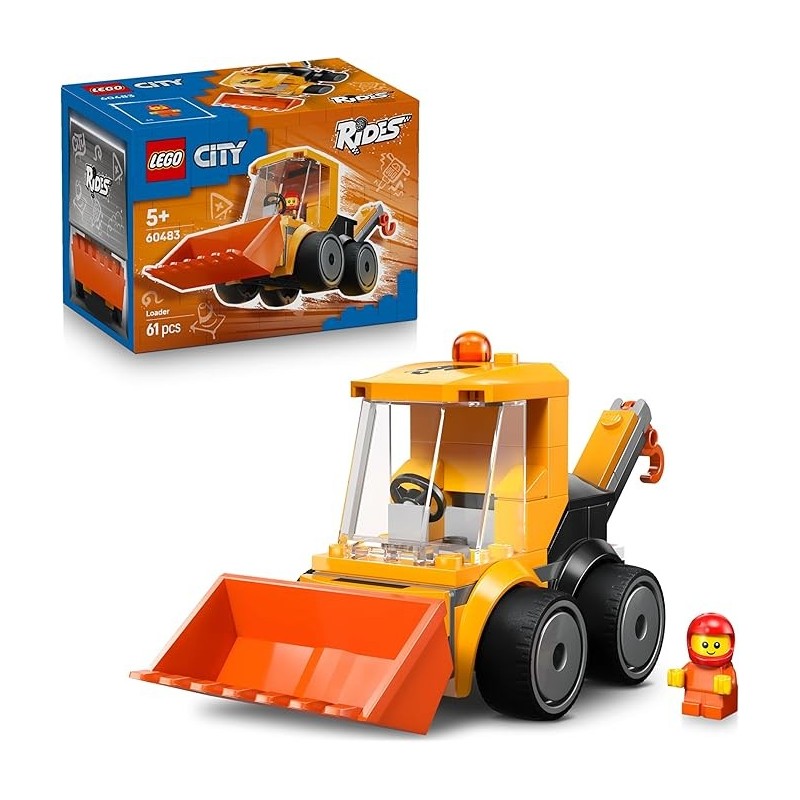 Vehículos: Cargadora de Obra LEGO 60483