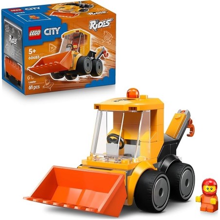 Vehículos: Cargadora de Obra LEGO 60483