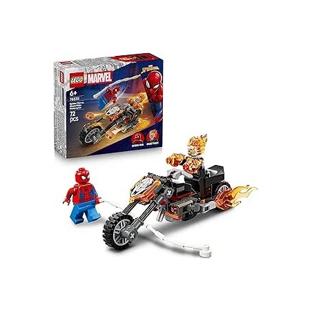 Spider-Man vs. Moto del Motorista Fantas