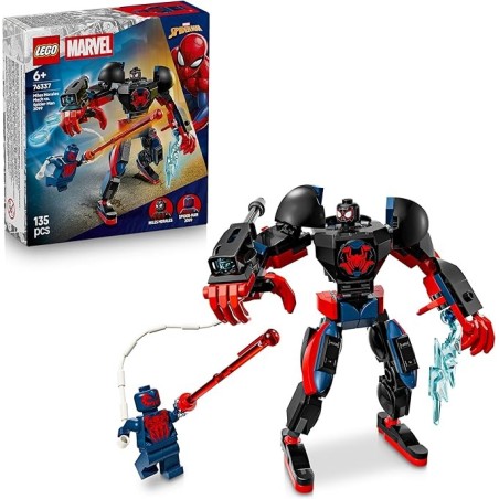 Armadura Robótica de Miles Morales vs. S
