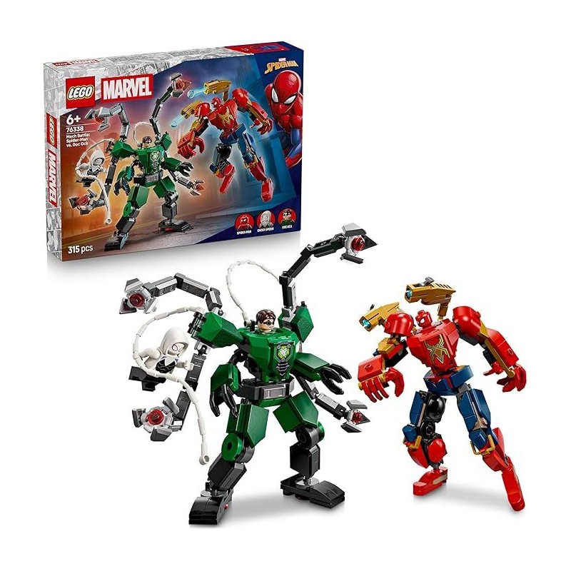 Batalla de Armaduras Robóticas: Spider-M