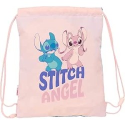 Saco Plano Junior Stitch "Ohana"
