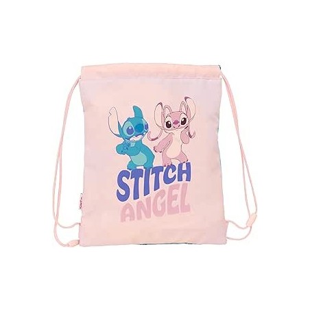 Saco Plano Junior Stitch "Ohana"