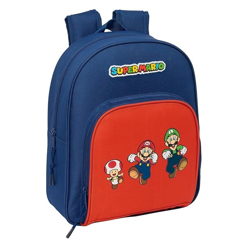 Mochila Infantil Adapt.Carro Super Mario