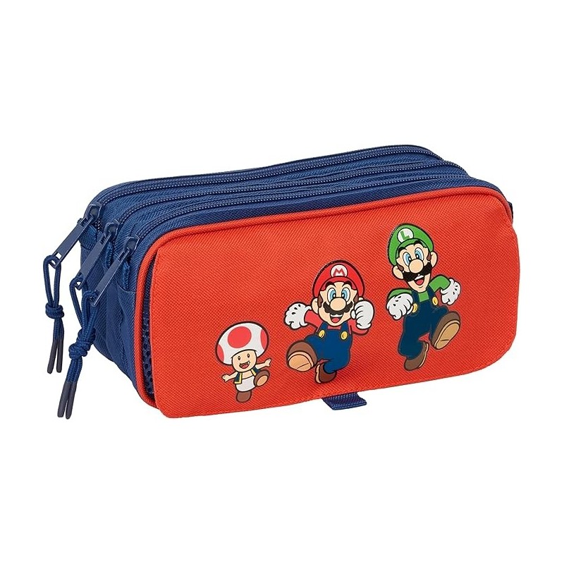 Portatodo Triple Big Super Mario "Mamma