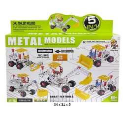 Caja Metal Vehiculos Construcci meccano