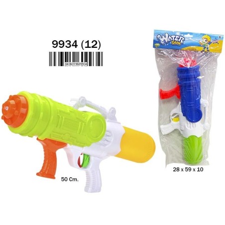 Bolsa Pistola Agua 50Cm. 2 Colores 