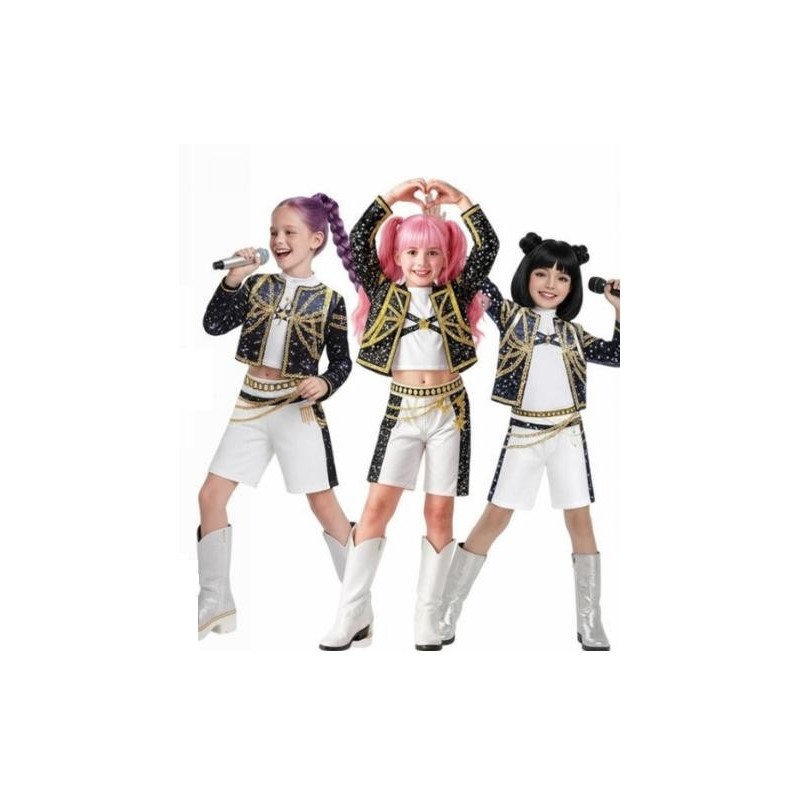 Disfraz Kpop Dance Golden 10-12 años