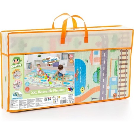 Alfombra de juego reversible XXL  150 × 