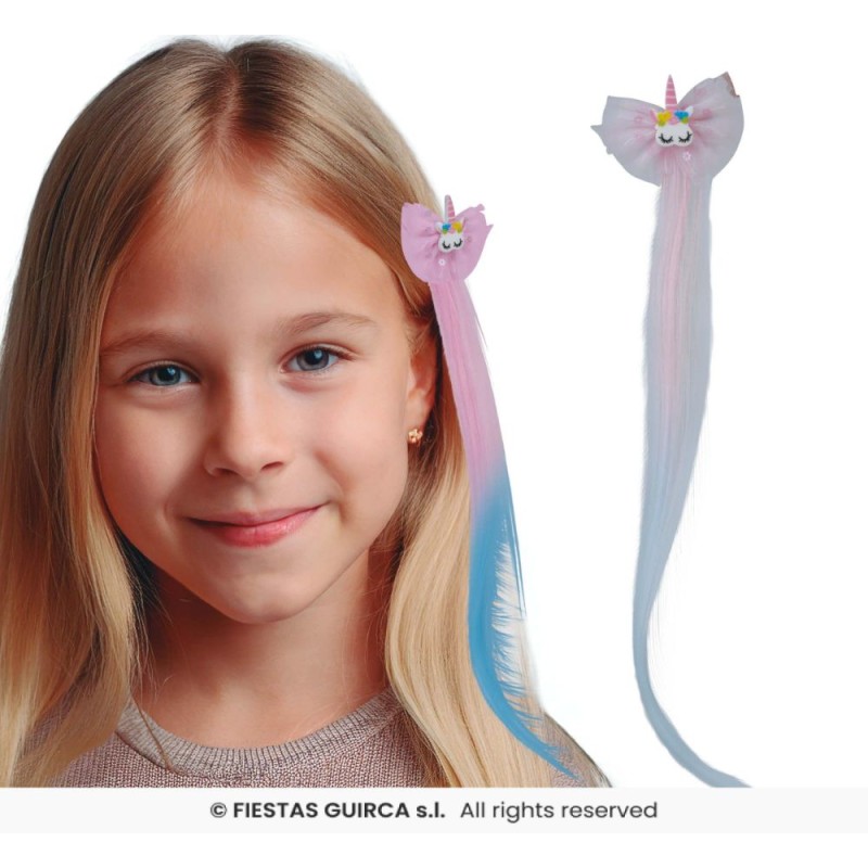 Mechon rosa con unicornio 35 cm