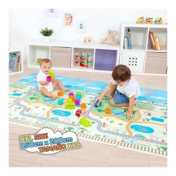 Alfombra de juego reversible XXL  150 ×  2