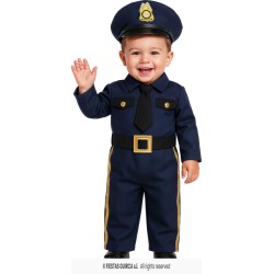 DISFRAZ BEBE POLICIA 2-3 AÑOS 