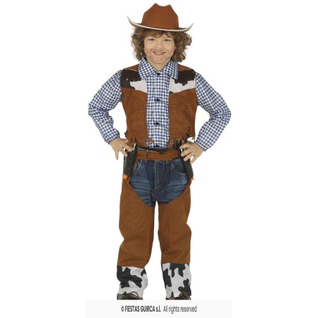 Disfraz vaquero vaquera 7-9 años