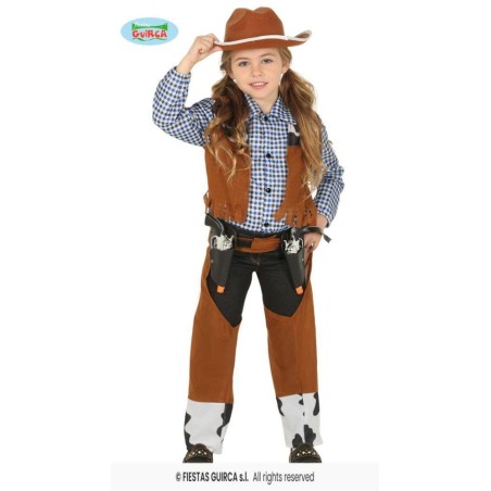 Disfraz vaquero vaquera 7-9 años