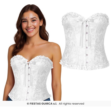 Corset blanco t.L