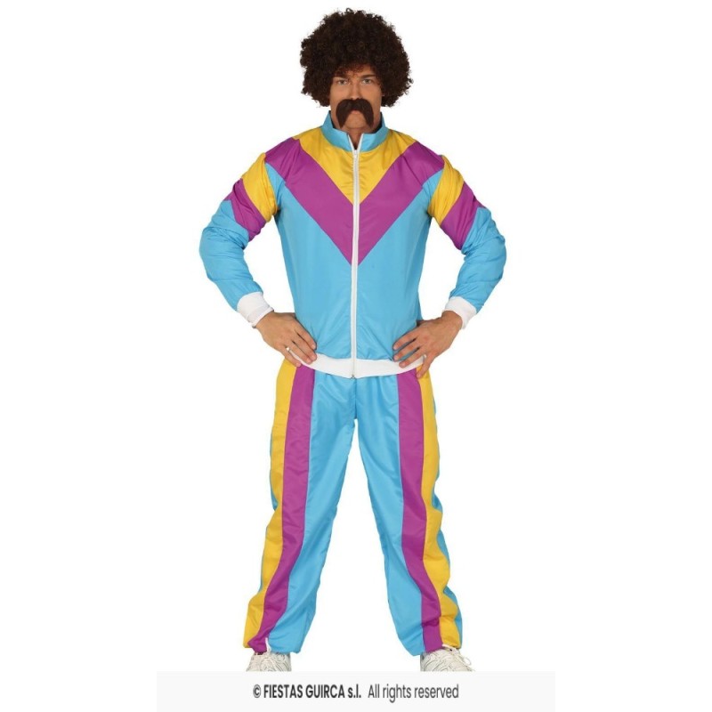 Disfraz Gimnasta años 80 XL