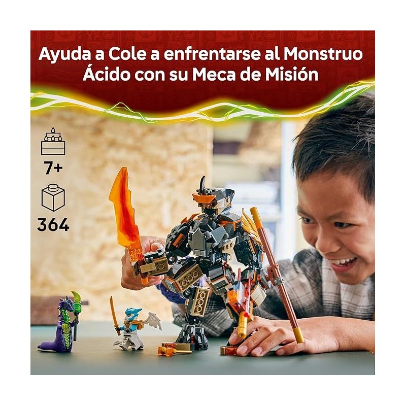 Meca de Misión de Cole y Zane DragónLEGO