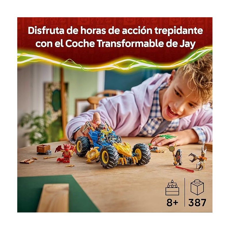 Coche Transformable de Jay LEGO