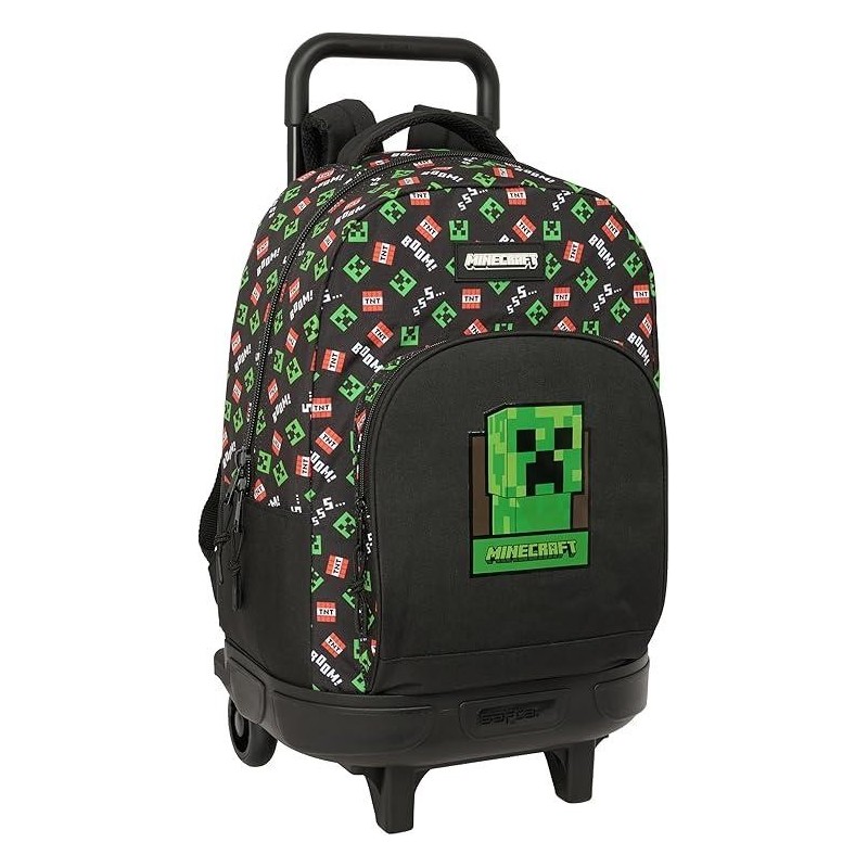 MINECRAFT - Mochila Grande con Ruedas