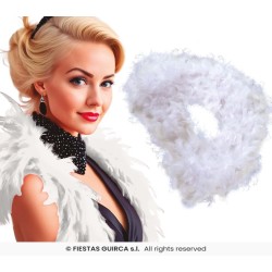 Boa pluma blanca, 40 gr