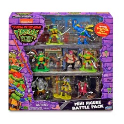 Pack 8 Figuras 7 cm Tortugas Ninja 