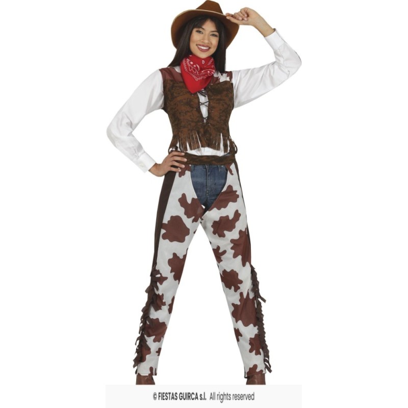 Disfraz vaquera cowboy 14-16 años