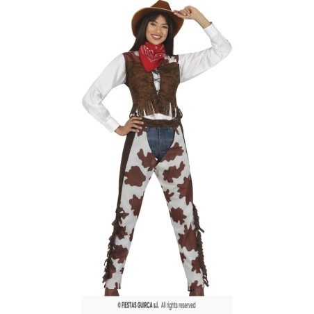 Disfraz vaquera cowboy 14-16 años