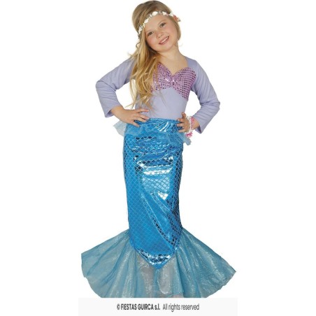 Disfraz Sirena 5-6 años