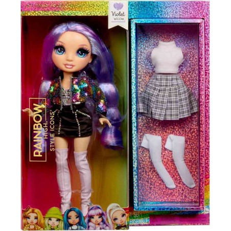 Rainbow High Style Icons Fashion Violet