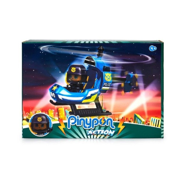 PINYPON ACTION MINI HELICOPTERO POLICIA