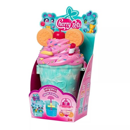 Cherry Pets Smoothie Fun Park Bear Twins