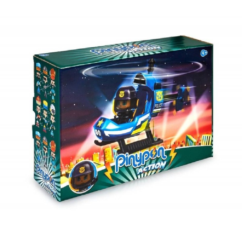 PINYPON ACTION MINI HELICOPTERO POLICIA
